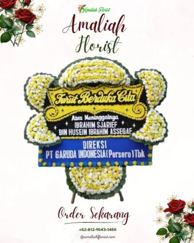 Papan Bunga Duka di Sinduaji